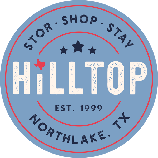 Hilltop Storage Solutions of Northlake TX logo image.